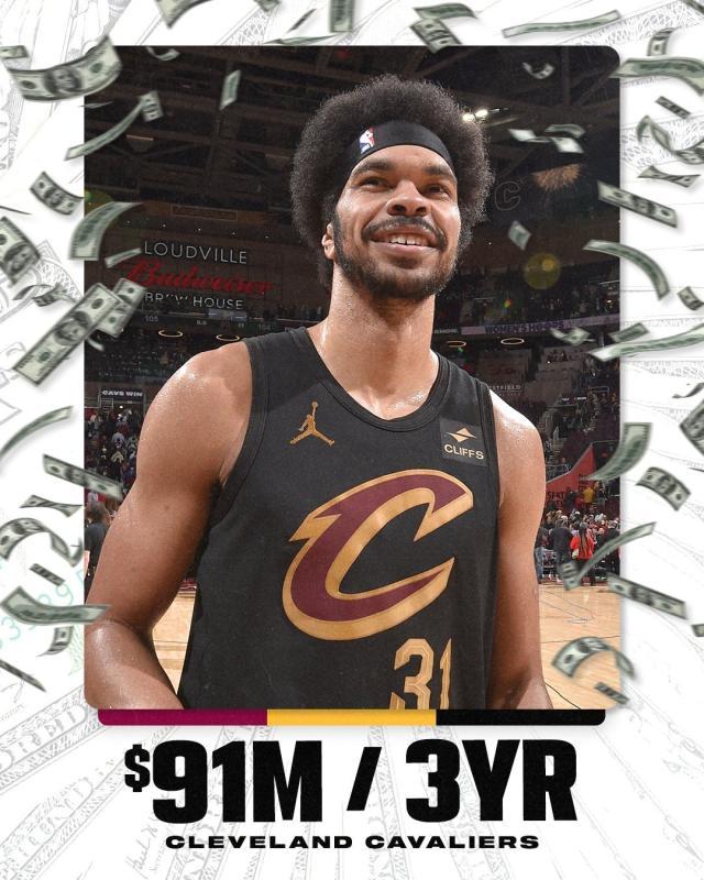 开云网站皇马赞助商-阿伦3年9100万提前续约 骑士今夏砸4.7亿保持阵容